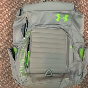 Under Armour Backpack grey and green